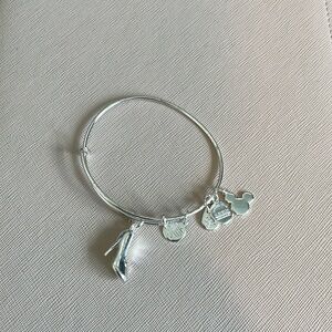 EUC Alex and Ani x Disney Cinderella shoe bracelet